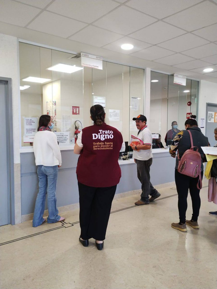 👉En cumplimiento a la estrategia de #TratoDigno personal de la UADyCs Nayarit, realizó una visita de seguimiento en el área de laboratorio y consulta externa del hospital general "Dr. Aquiles Calles Ramírez", de Tepic. 🤗

#ISSSTNayarit #AtenciónAlDerechohabiente #TratoDigno