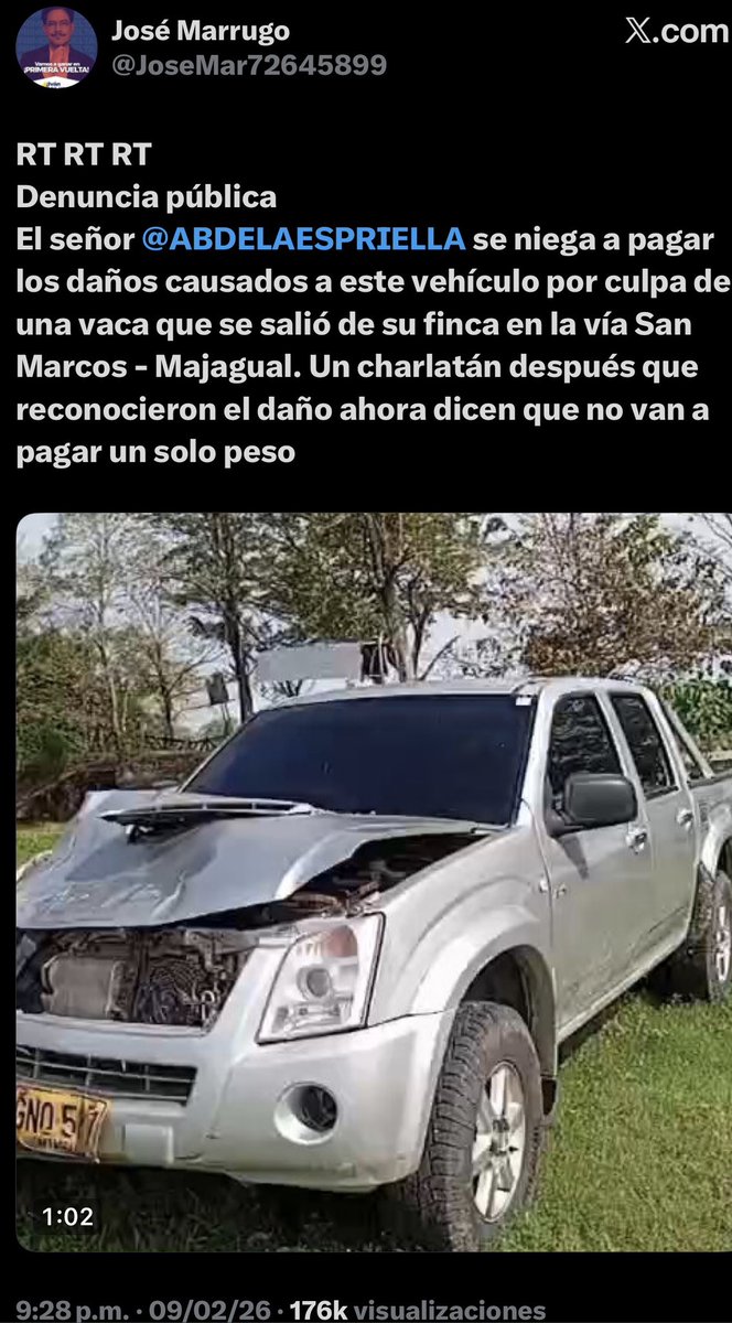 GuillermoG42929's tweet photo. @jorgesuarez_ @DCoronell Tan raro no 🤣jajajaja https://t.co/Wc4YnvCN50