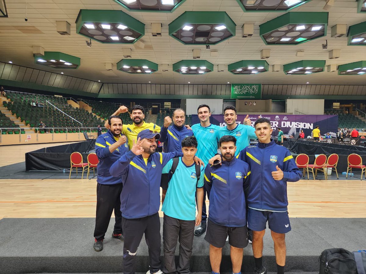 AlainSport's tweet photo. بداية قوية لـ 'فخر الباحة' 📉🏓

أبطالنا في كرة الطاولة يحققون الفوز في افتتاحية مباريات التجمع الثالث لدوري الدرجة الأولى. 

كل التوفيق لنجومنا في المواجهات القادمة فالكم الصعود. https://t.co/iw87HK97ug
