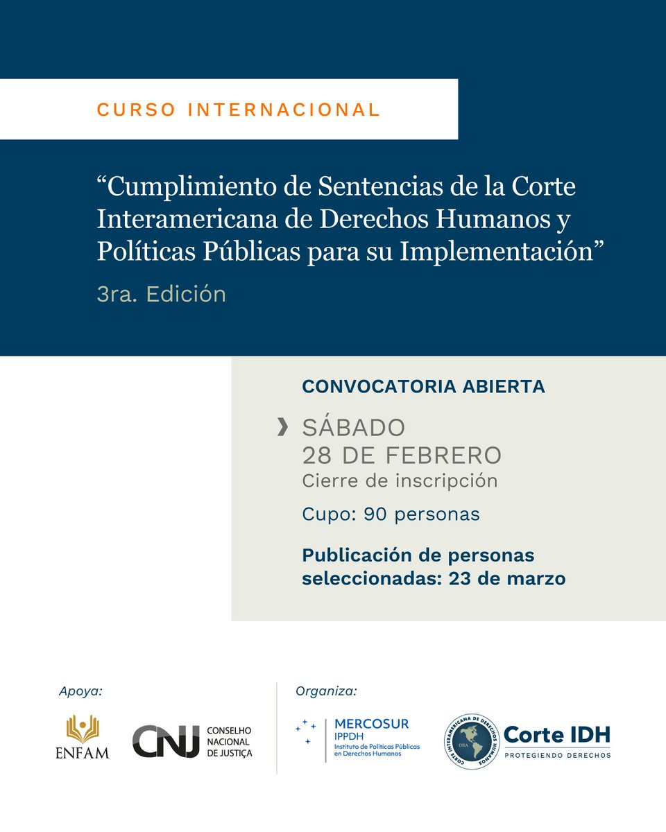 Corte Interamericana de Derechos Humanos tweet media
