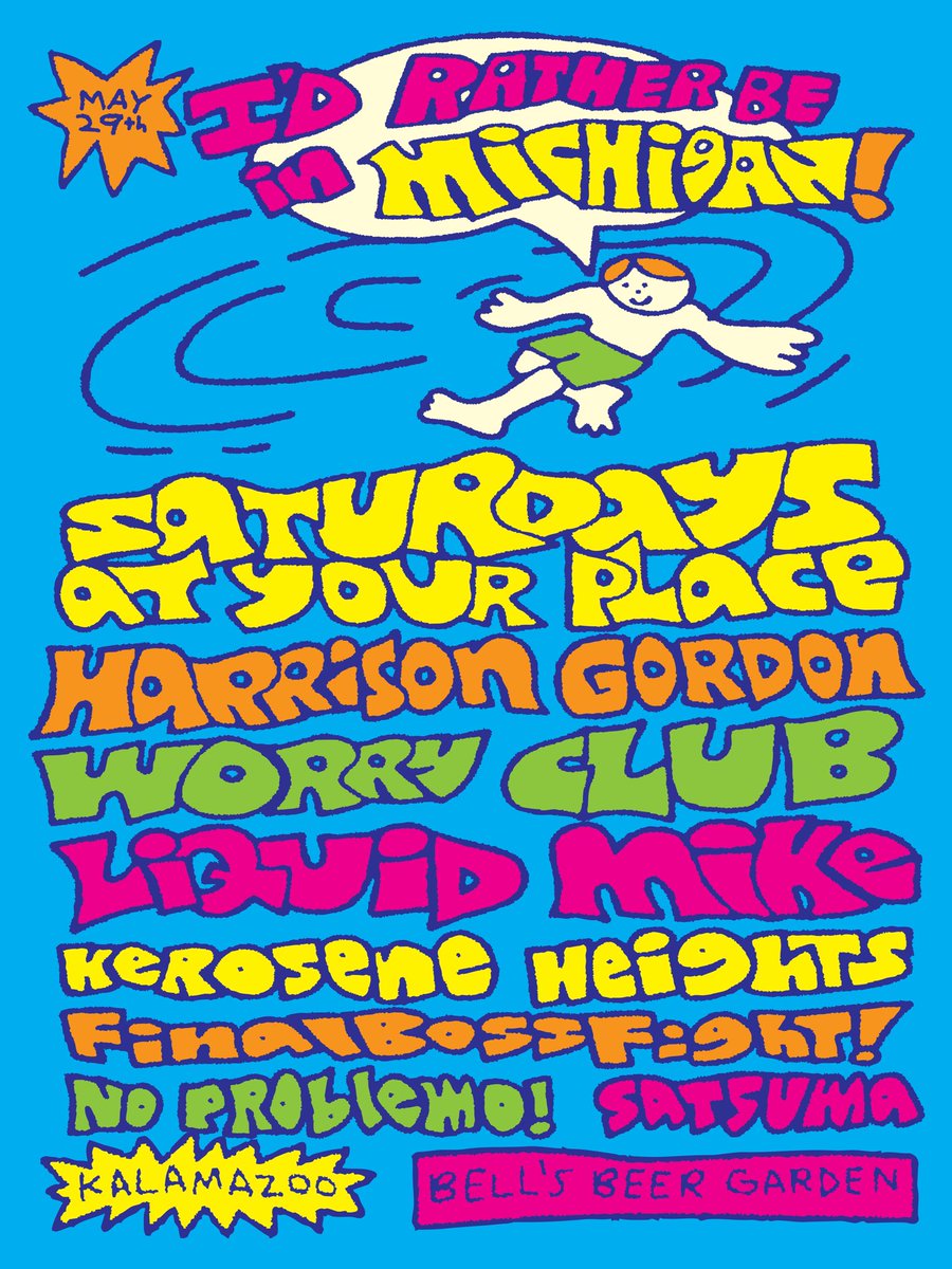 saturdays at your place tweet media