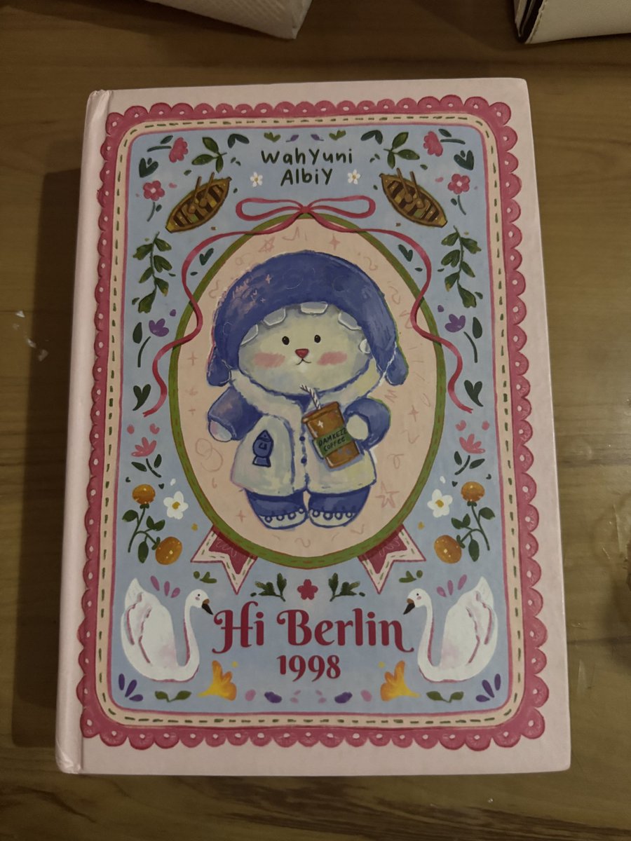 cerisekithh's tweet photo. ‧₊˚  𐙚 wts want to sell preloved novel personal use 
— ready ina
— Hi Berlin 1998 Hardcover ; 50.000
— Geez &amp; Ann #1 ; 40.000 
— perfect condition, new beli dari gram ed 

https://t.co/g5KscjkXPY https://t.co/cWEbUVVpLx