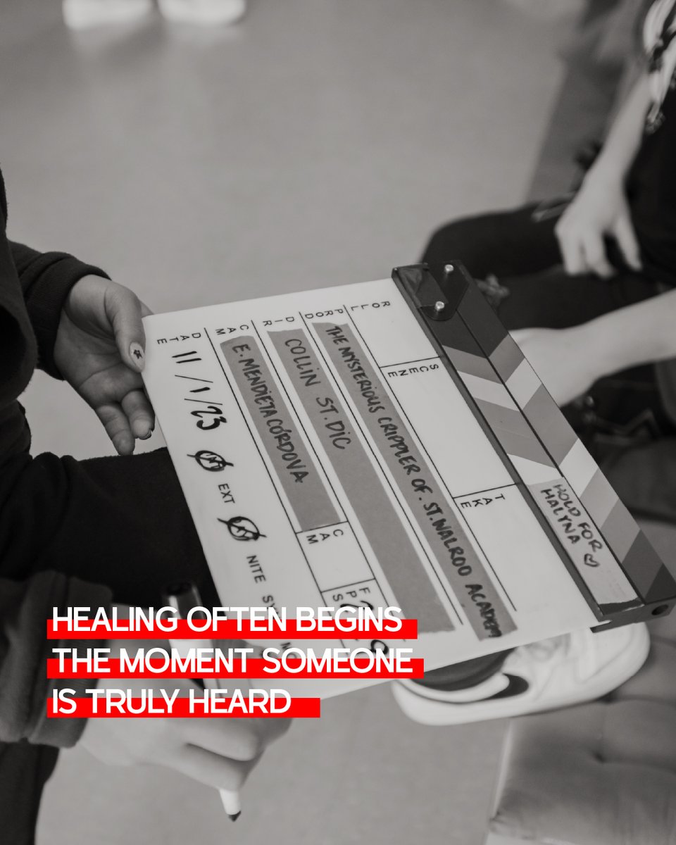 Being heard can change everything. 

Creative storytelling opens doors to healing, understanding, and growth. 

Help us continue creating spaces where youth feel seen. Learn more at michaelsdaughter.org. 

#healingthroughart #youthsupport