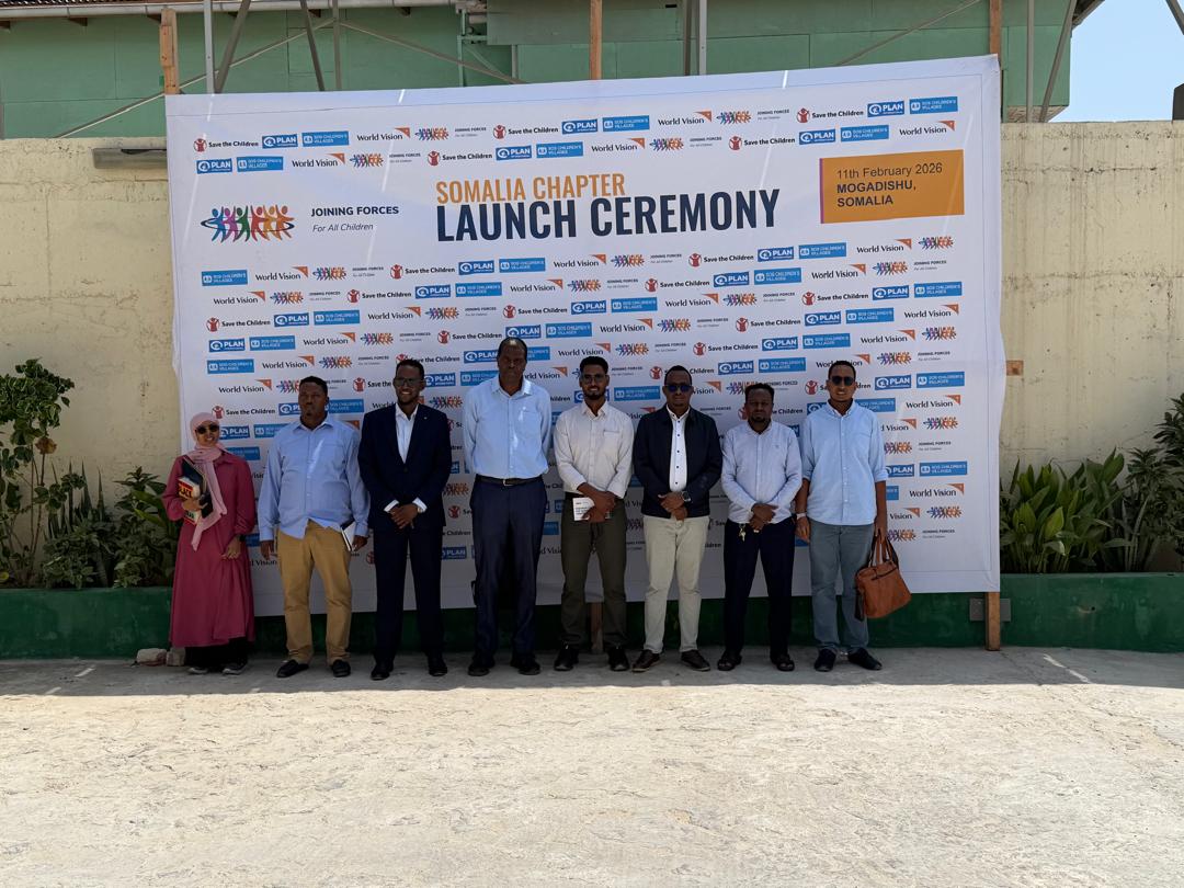 coalition_right's tweet photo. SCRC joined the launch of the Joint Force Alliance Somalia Chapter in Mogadishu (11 Feb 2026), strengthening collaboration to advance child rights and protection.

Children’s voices led the conversation — reminding us they are agents of change.

#SCRC #ChildRights #Somalia https://t.co/iTKymfYhPH