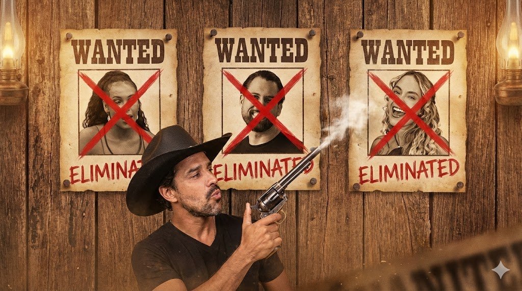 Quem não entendeu o jogo do Cowboy não assistiu à edição dele.

Mandar todos os aliados para o abate e permanecer como o cara legal.