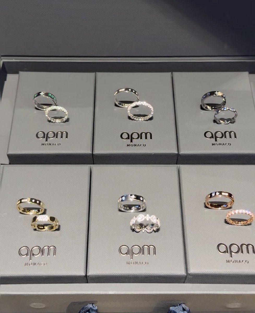 1leio's tweet photo. apm rings 💍 https://t.co/uYwZOpSJPX