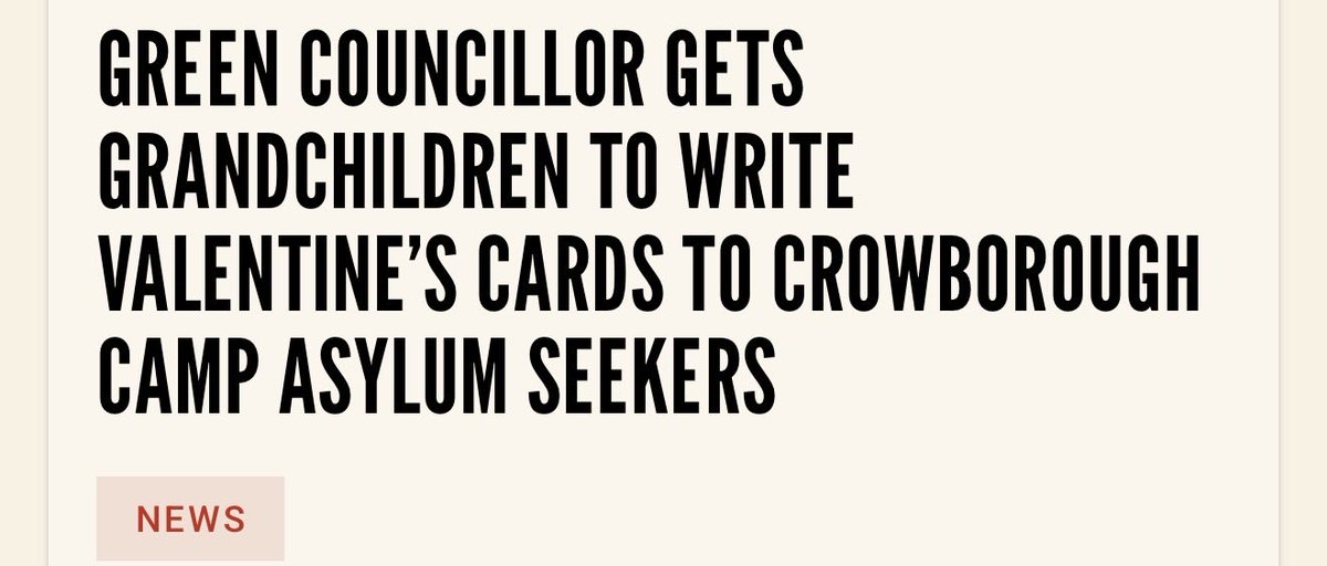 PatrickChristys's tweet image. You would have thought that with the recent case of an Afghan illegal raping a 12-year-old girl, and all the other sex crimes, it would be a good idea for a Green Party councillor to not get her grandchildren to write Valentine’s Day cards to illegal men. But alas, here we are: