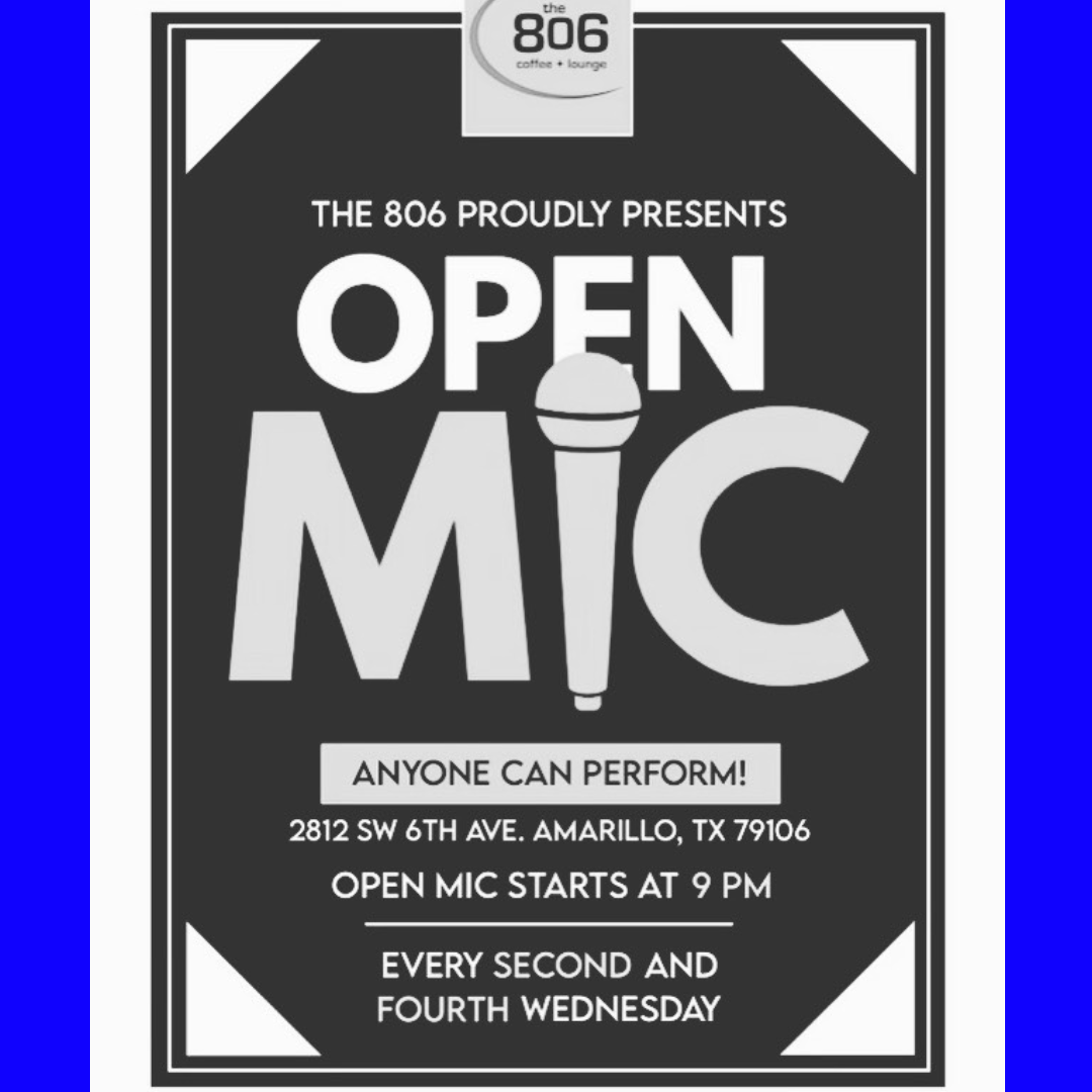 See you tonight for Open Mic, live @ 9p!