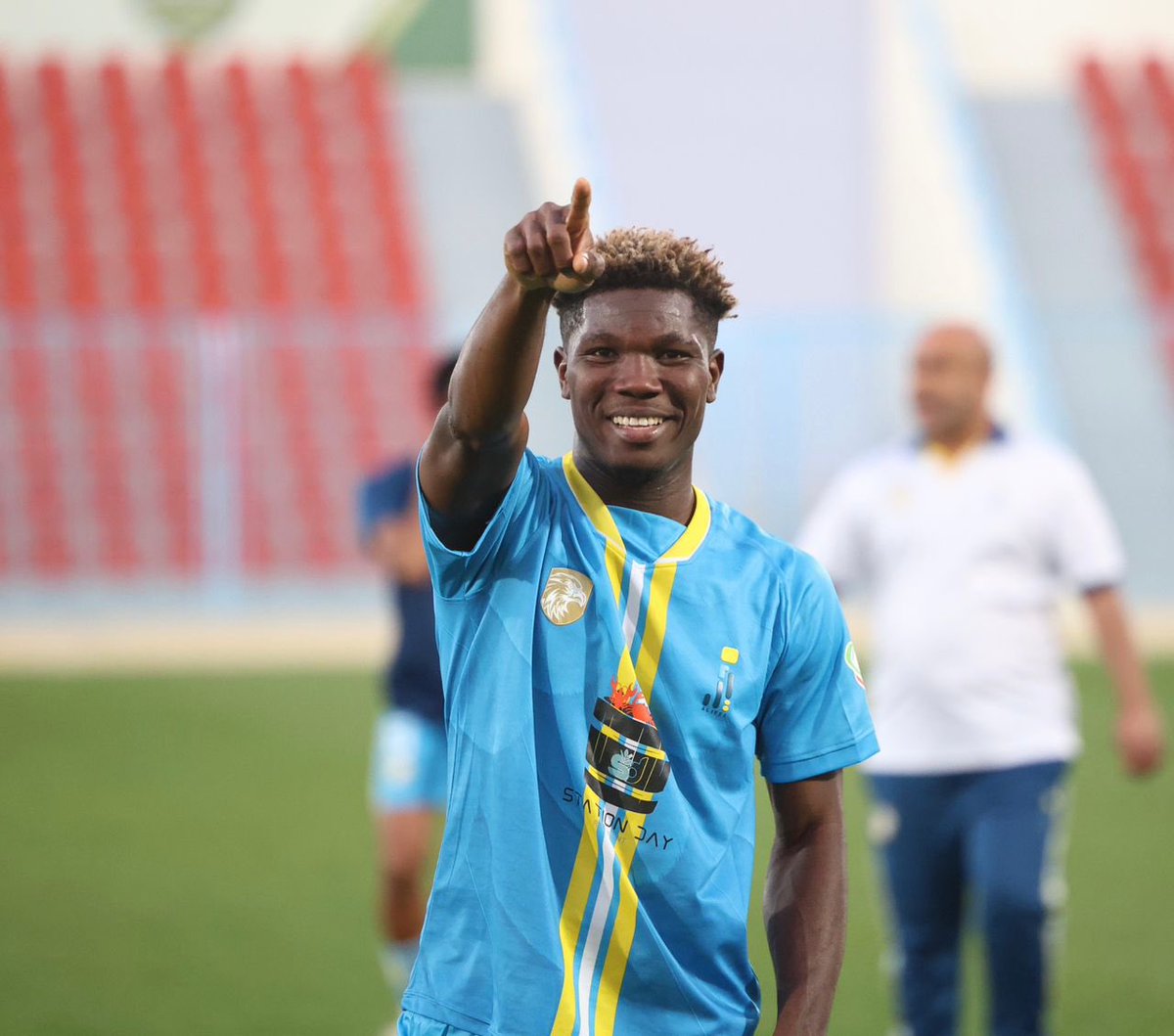 A goal on my first outing with <a href="/jeel_club/">نادي الجيل السعودي</a> . Alhamdulillah ⚽️7️⃣