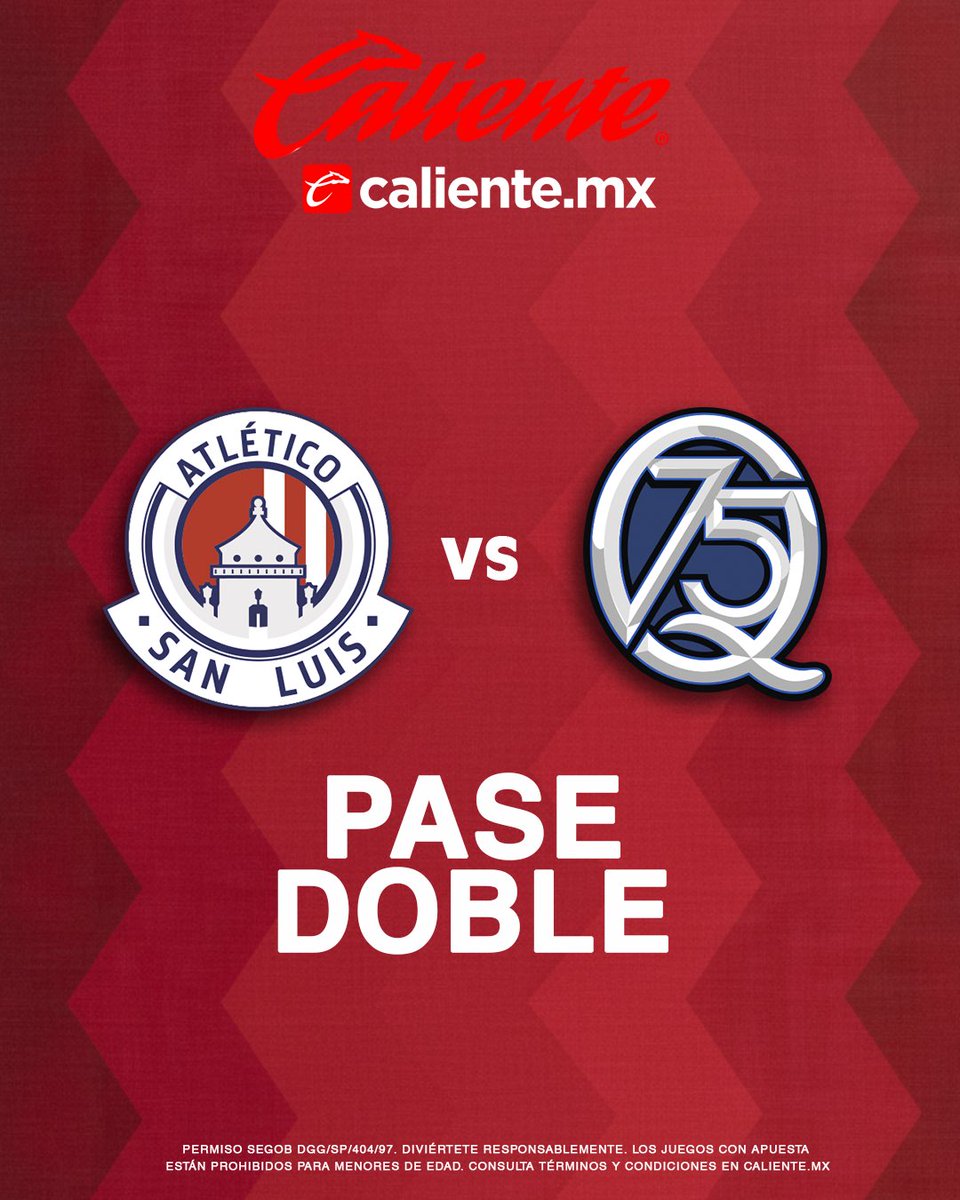 🚨#GIVEAWAY POTOSINO🚨

¡TE REGALAMOS BOLETOS PARA EL CLÁSICO DE LA 57 #ADSL vs #Quéretaro! 🎫 
 
1️⃣ Sigue a <a href="/calientesports/">Caliente Sports</a> y a mí 📲
2️⃣ Dale 🔁 y ❤️
3️⃣ Comenta una foto que demuestre tu pasión por tu equipo y usa el  #MásAcciónMásDiversión 🔥

🎫 ¡Se regalará UN PASE DOBLE!