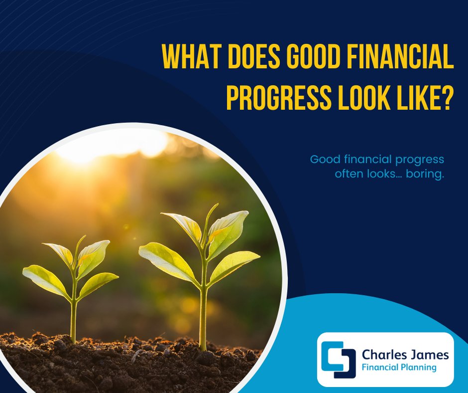 Good financial progress often looks… boring.

There’s no big transformation.

Just quiet, consistent decisions happening in the background.

The most powerful financial habits compound quietly over time.

Patience is part of the process.