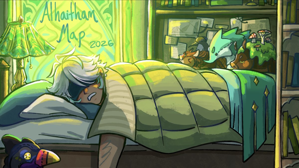 I had the awesome opportunity to work with some of my favorite artists and editors on the 2026 Alhaitham birthday collab! 💕 here’s some of my favorite frames, but be sure to check out the full project on YouTube!