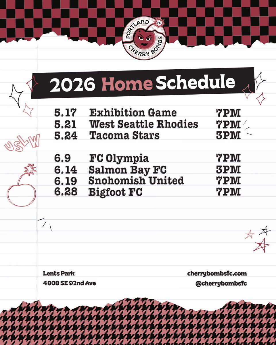 Cherry Bombs FC tweet media