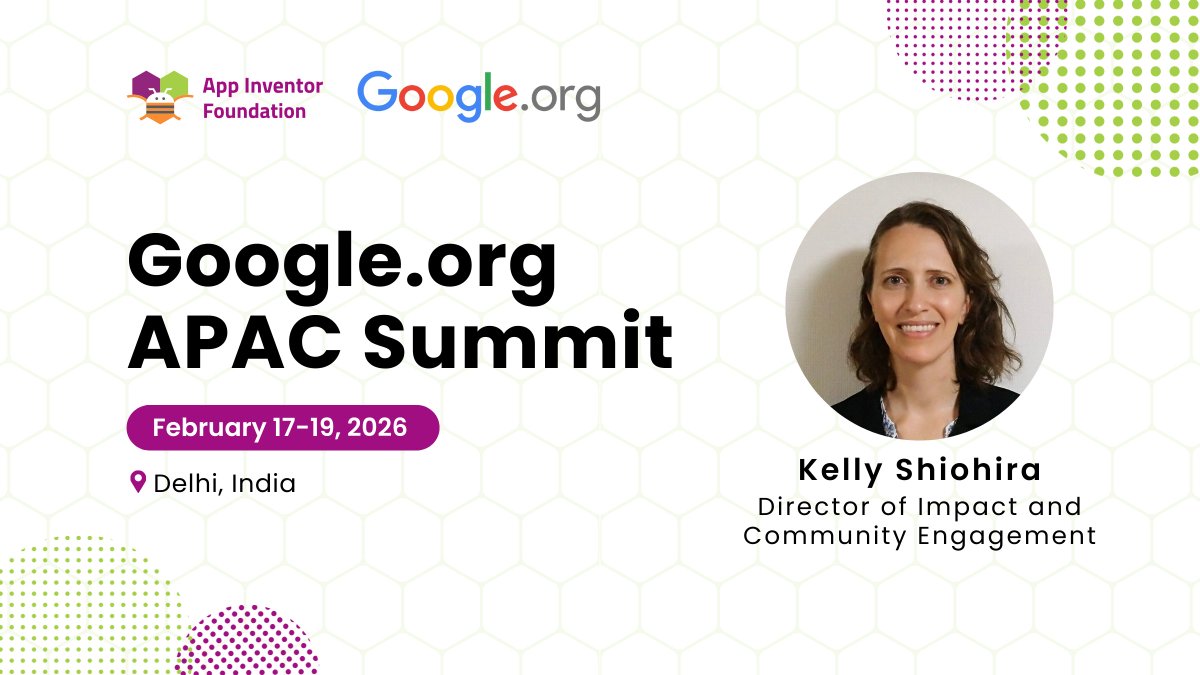MIT App Inventor tweet media
