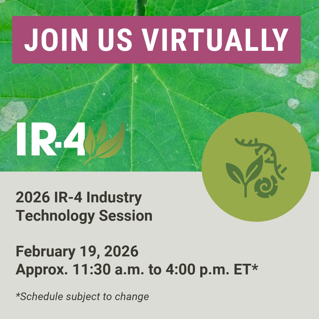 The IR-4 Project tweet media