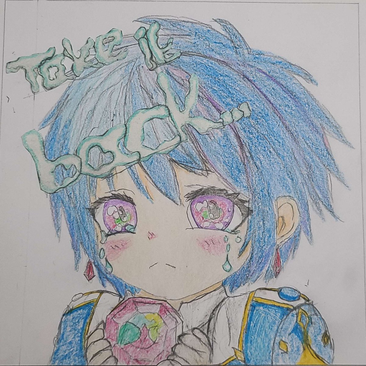 LordSmule's tweet photo. Est: Take it back...
Est with ruffled hair crying holding a 3+ crest with white wobbly bubble text outlined in light blue saying "Take it back..." in hopes to trade it for the sacred 4+
@GRDSMN_GLOBAL
#GSStickerContest https://t.co/9Qj9fua57J