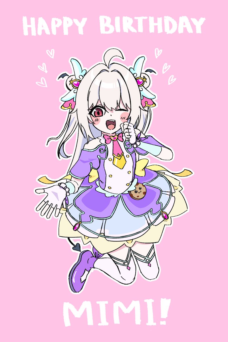 Happy birthday to my friend <a href="/impumaruu/">Mimi Impumaru</a>!! Everyone give her nice birthday wishes during her celebration stream #mimipaint