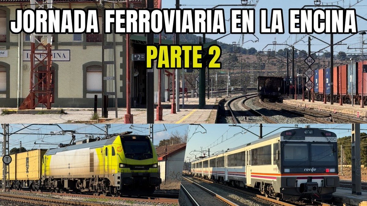 Nuevo video! Jornada ferroviaria en la Encina youtu.be/gqgsA5hNEvQ?si…