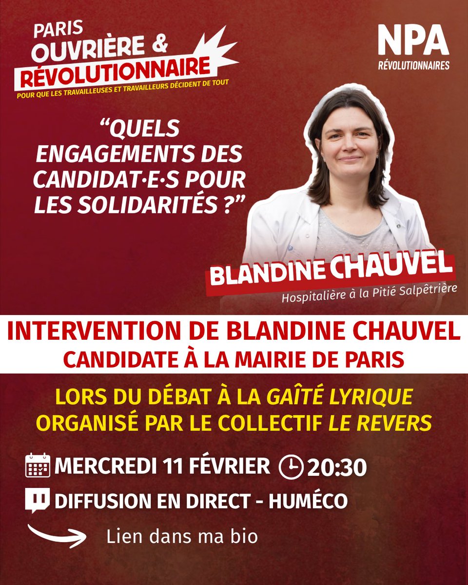 BlandineChauvel's tweet photo. J’interviens au débat organisé par le collectif @reversmedaille avec les autres candidats aux municipales de Paris pour discuter des questions sociales… C’est parti pour le festival de la misère et des fausses promesses !
Je vous tiens au jus ⬇️⬇️ https://t.co/6yz9uT0OhQ