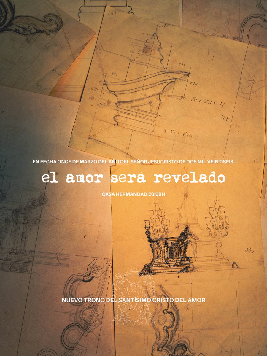 Presentación del nuevo trono del Santísimo Cristo del Amor

La Real Cofradía del Santísimo Cristo del Amor y Nuestra Señora de la Caridad invita a todos los hermanos, devotos y público en general a la presentación oficial del nuevo trono del Santísimo Cristo del Amor.

El acto,