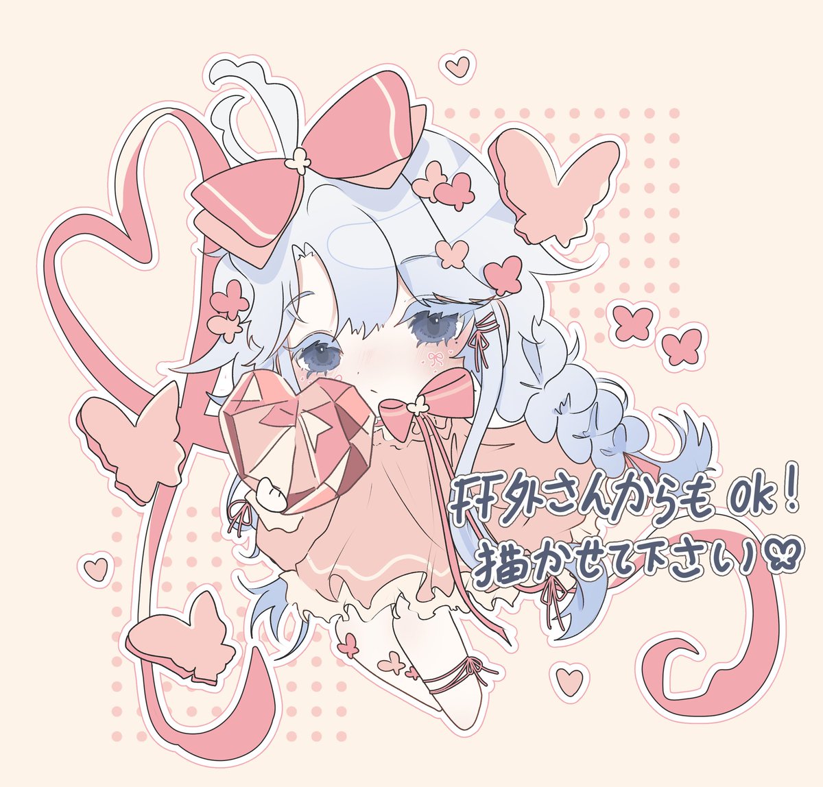 🦋 ʚଓ花千代ン ʚଓ🦋@VTuber準備中 2026 tweet media