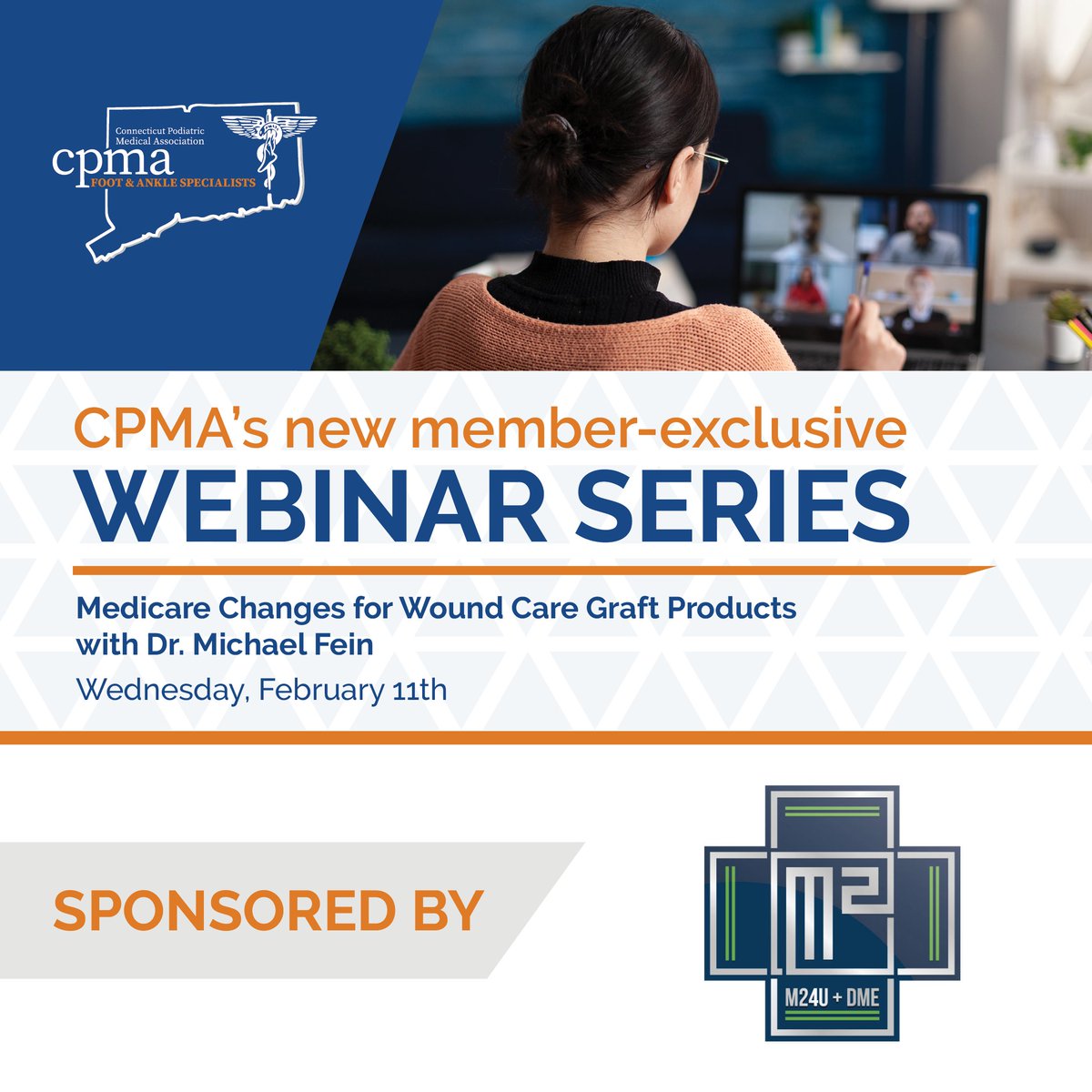 How will the latest Medicare changes impact your practice? Join CPMA tonight, 6–7 PM ET, as Dr. Michael Fein reviews updates affecting wound graft products. Live-only session—no recording. Register: bit.ly/3MiOxgi