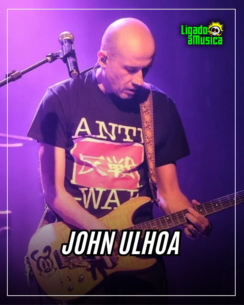 John Ulhoa, guitarrista do Pato Fu, completa 60 anos.

#johnulhoa #patofu #ligadoamusica