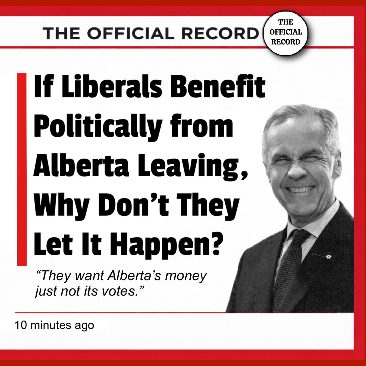 If Liberals Benefit Politically from Alberta Leaving, Why Don’t They Let It Happen?

On pure electoral math, Alberta leaving would not hurt the Liberal Party.

Alberta sends a large block of Conservative MPs to Ottawa almost every election. 

Remove those seats and the path to