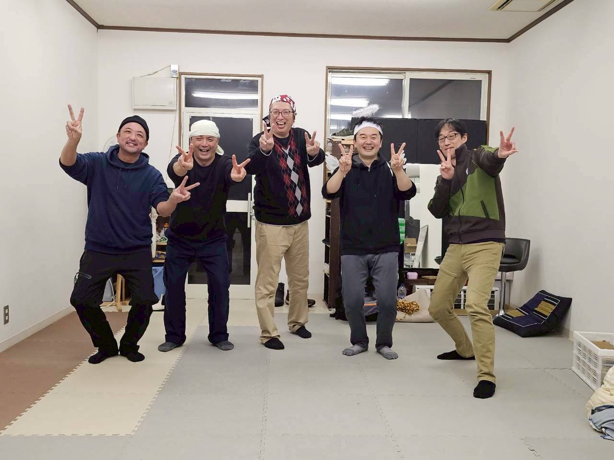 もう、俺達も何をやっているのか分からん。

#秋田市　#演劇　#OJ3