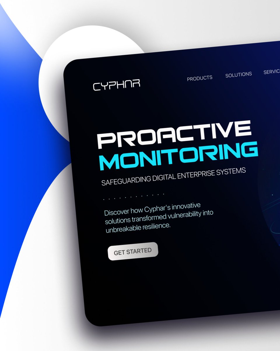 vinetics_'s tweet image. CYPHAR.... CYBERSECURITY • WEB HERO SECTION 🖥️

#uiux #cybersecurity #tech #uidesign #productdesign