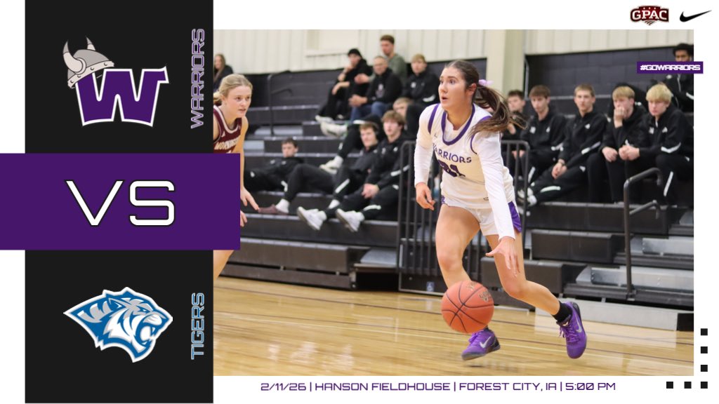 WaldorfWBB's tweet photo. 🚨GAMEDAY🚨

🆚 #9 Dakota Wesleyan
⏰ 5:00 PM
🏟️ Hanson Fieldhouse
📍 Forest City, IA
📺 https://t.co/s6E1w8Cnvk
📊 https://t.co/YiFEiz49U8

#WarriorPride https://t.co/F0K4D4Uxf1