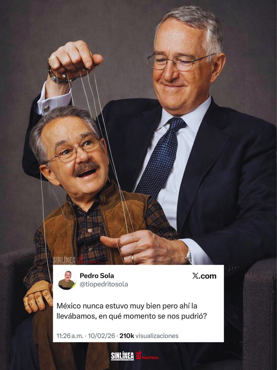 Algunos no cambian de opinión…
solo cambian de titiritero.

Así las cosas... 🥴