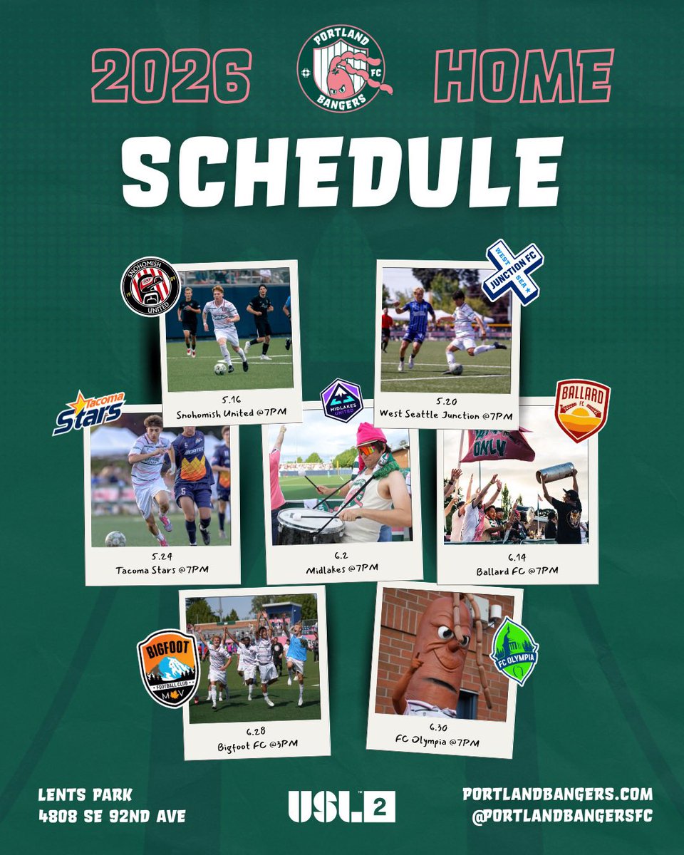 Portland Bangers FC tweet media