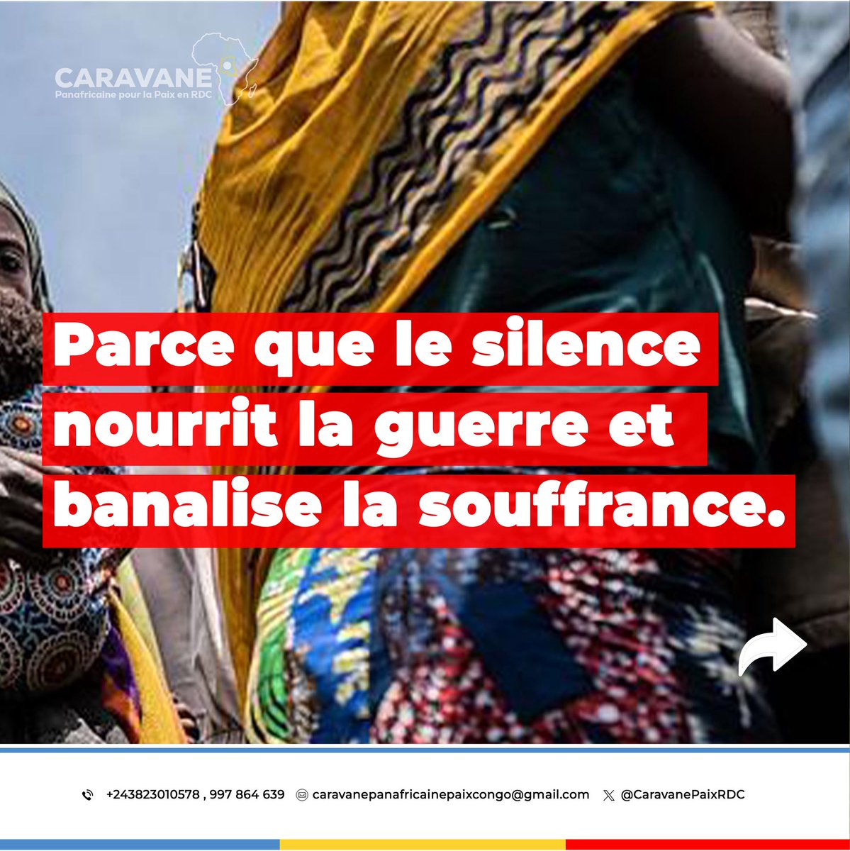 Caravane Panafricaine Pour la Paix en RDC tweet media