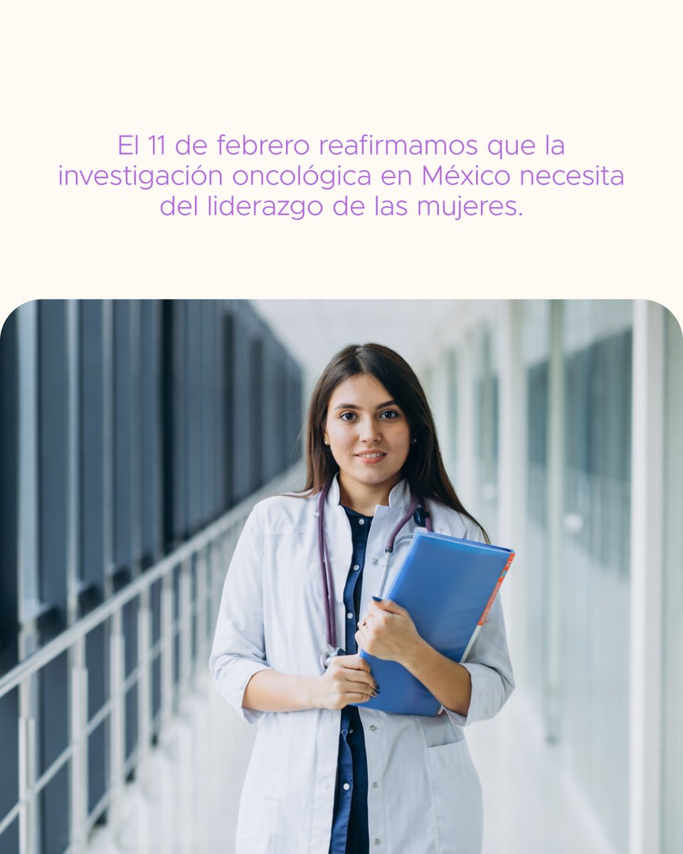 controlcancermx's tweet photo. La ciencia avanza cuando incorpora todas las miradas. Promover la especialización en oncología requiere también impulsar la participación de mujeres y niñas.

Solo así se construye un enfoque integral, centrado en las personas. https://t.co/fAElzSyxDI