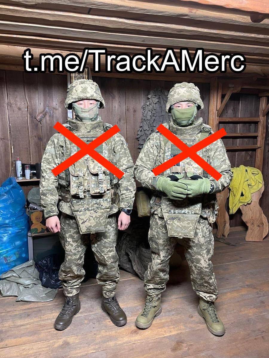 Забавно, но среди уничтоженных наемников ВСУ обнаружились два гонконгца. Оба до Украины служили во Французском Иностранном легионе. 
Ликвидированы на первом же боевом задании 26 декабря в Запорожской области нашими воинами «Востока».