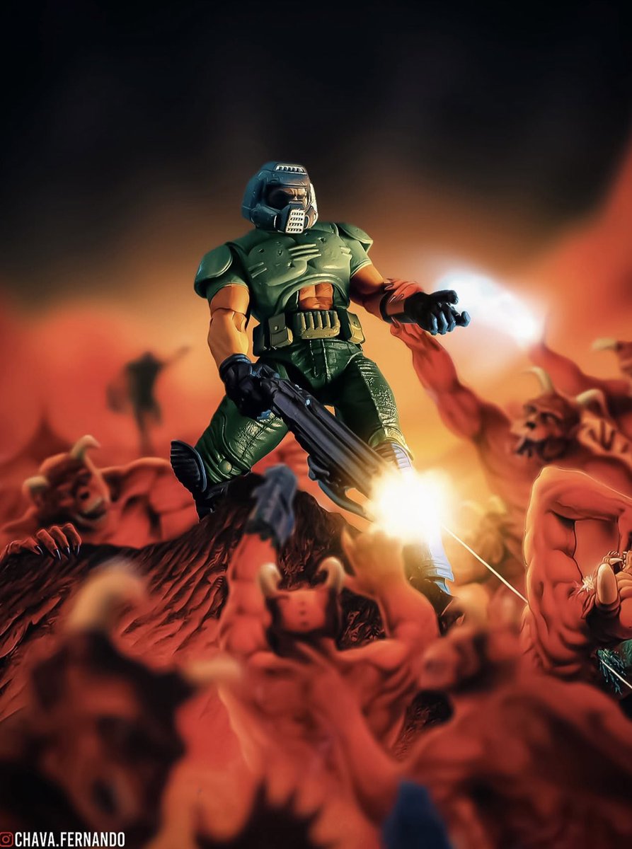 romerogamesltd's tweet photo. Rip and tear. Pose. Repeat. 🔥

🤘 Repost from the talented Fernando Chavarria!

https://t.co/oHtwNwKucA

#DOOM https://t.co/rp2S8HBYOL