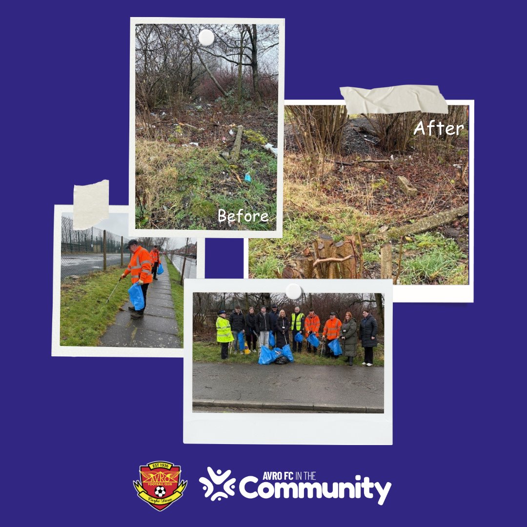 Today we joined local partners from Regenda Homes, M&amp;Y, Action Together and Greater Manchester Police for a Community Walkabout 🚶‍♂️

We completed a litter pick around White Bank Road, Stag Pasture Road and Elm Road, making our community cleaner! 🧹♻️

Want to join our next