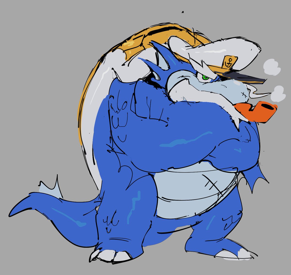 back with bizzaro/anti mario concepts again, this time dropping in Queen Kiwi and Captain Bowell.