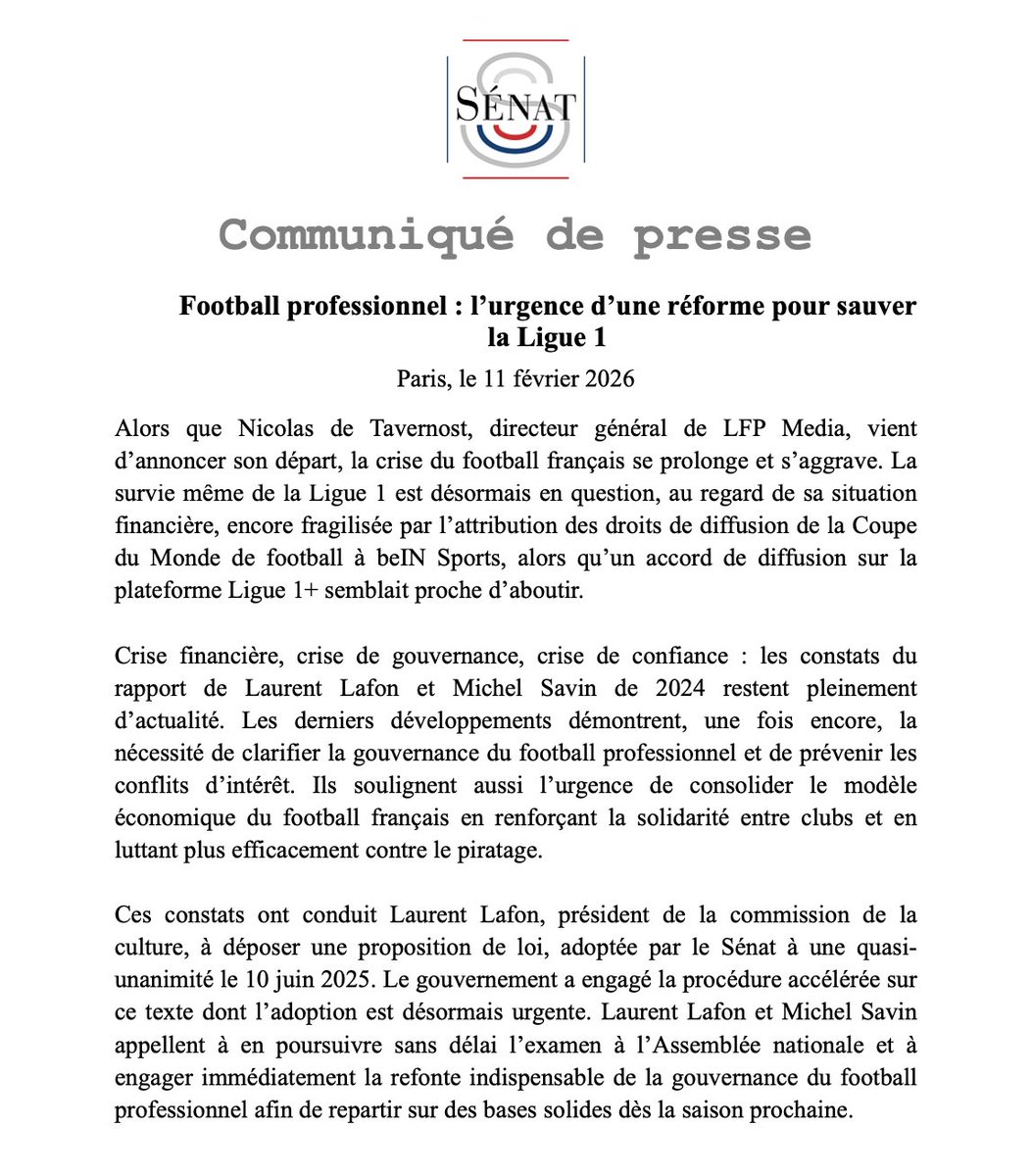 Laurent Lafon tweet media