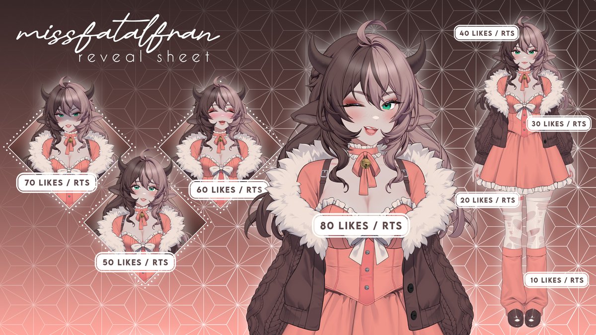 missfatalfran's tweet photo. That's her!! That's my very first Vtuber! ❤️

Special thanks to @Akizone and @MeezieLive2d for their amazing work! The PRISM Model is so so beautiful. 🙏 https://t.co/0qXgBcCEzV