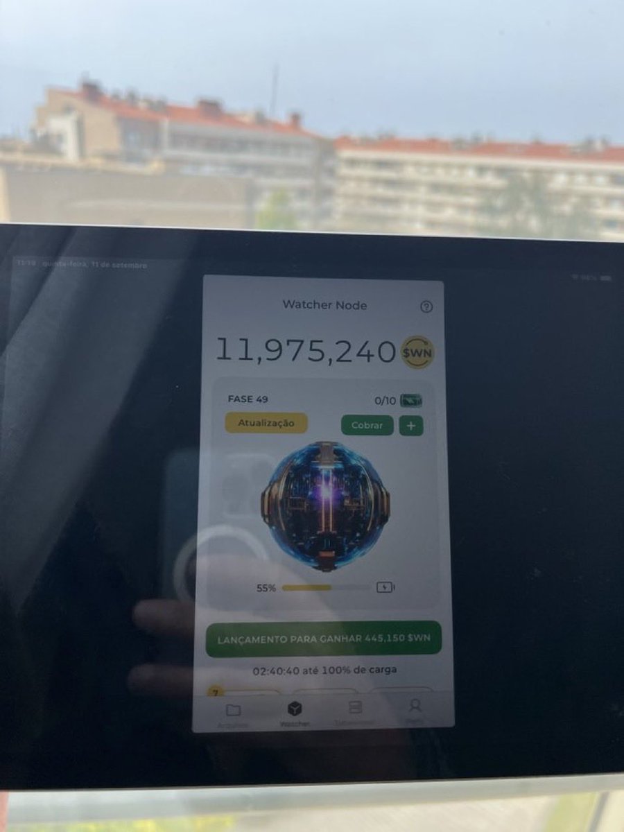 Numenclator's tweet photo. Launching Watcher Node to secure @DeNetPro storage network, live from  Matosinhos, Portugal! #WatchersEverywhere https://t.co/OuMVVNyWYr