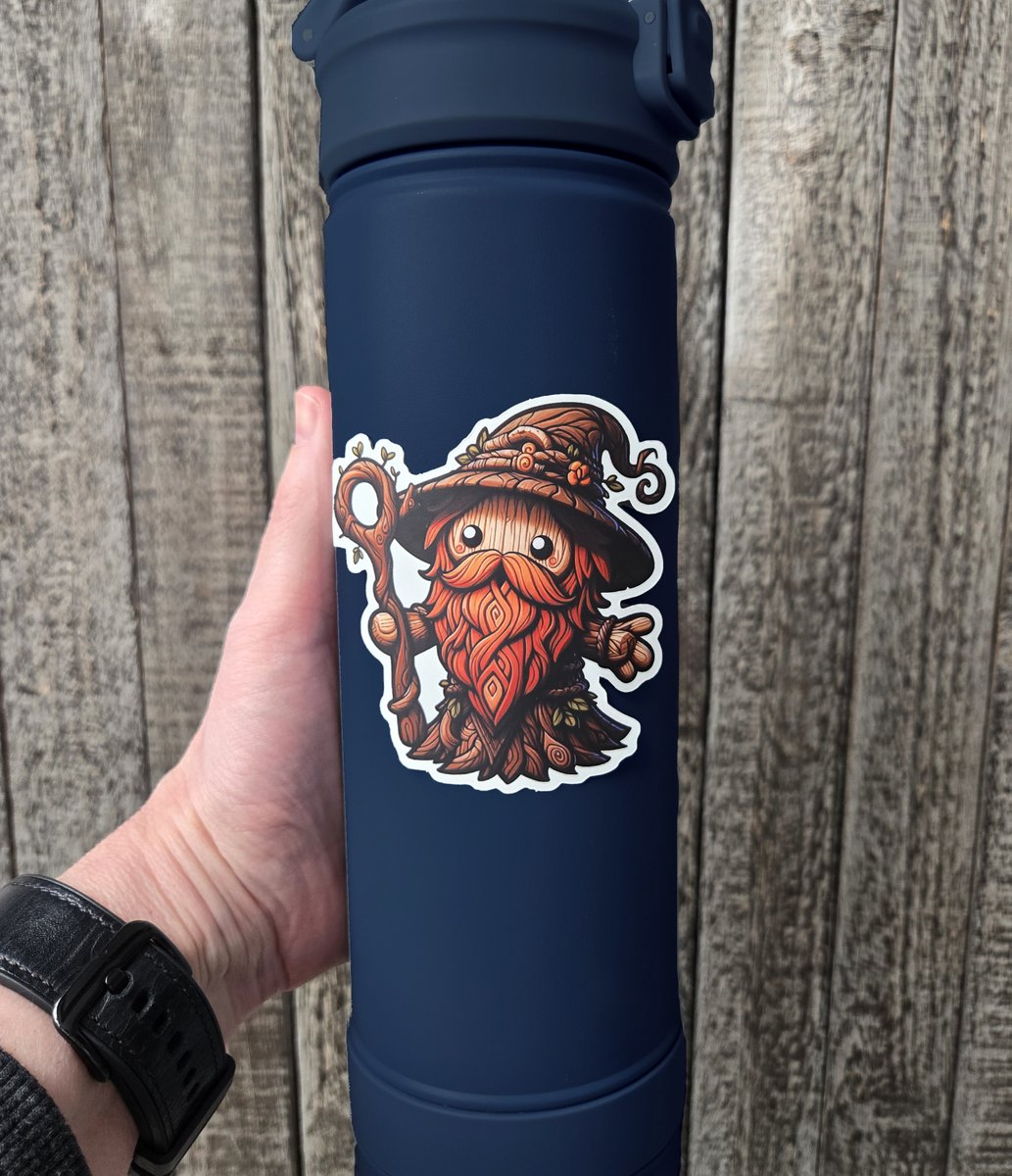 nomadbraingear's tweet photo. Just Dropped: Oakbeard the Wizard 

Waterproof and dishwasher safe vinyl sticker

ONLY at: https://t.co/j5kl0Kj9gd

#wizard #fantasy #DnD #sticker https://t.co/8HEhyvU77Z