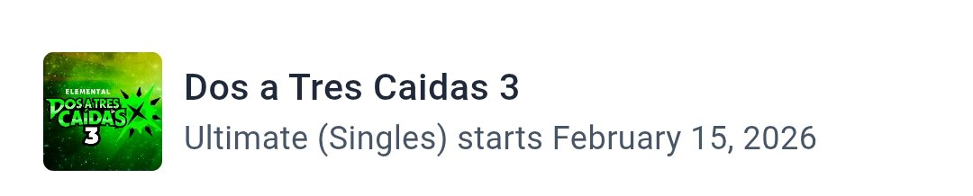 Este 15 voy a ir a mi primer torneo presencial, mucho online y por fin podré darlo todo presencialmente