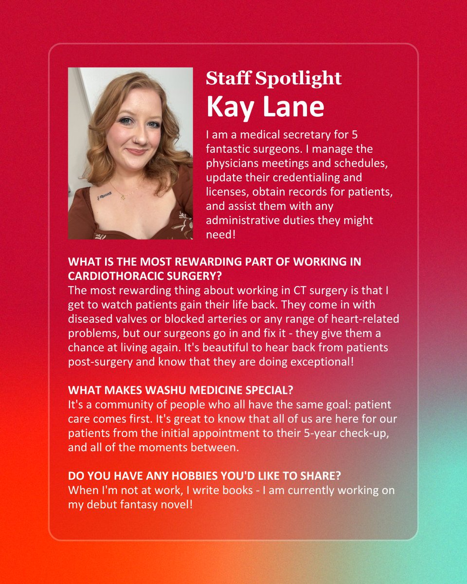 WashU Medicine Division of Cardiothoracic Surgery tweet media