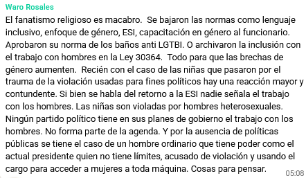 pavese's tweet photo. El antropólogo Raúl Rosales, de @UNMSM_ hace una potente reflexión sobre el desmantelamiento de las leyes de protección a mujeres y niñas realizadas por los impunes congresistas Jáuregui y Muñante. 

🔴Nadie les dijo nada. Es que intercambiaban voto por voto🔴 https://t.co/YqTvGOQfLA