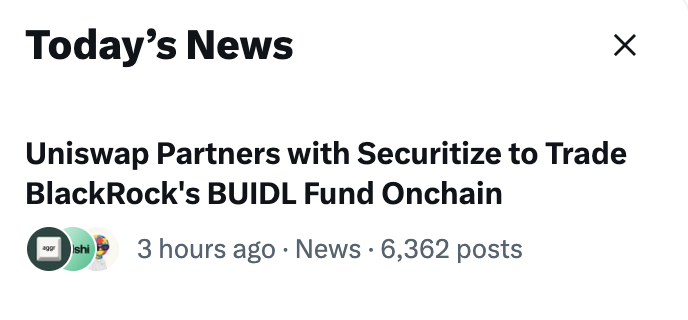 Huge day for Securitize and DeFi.