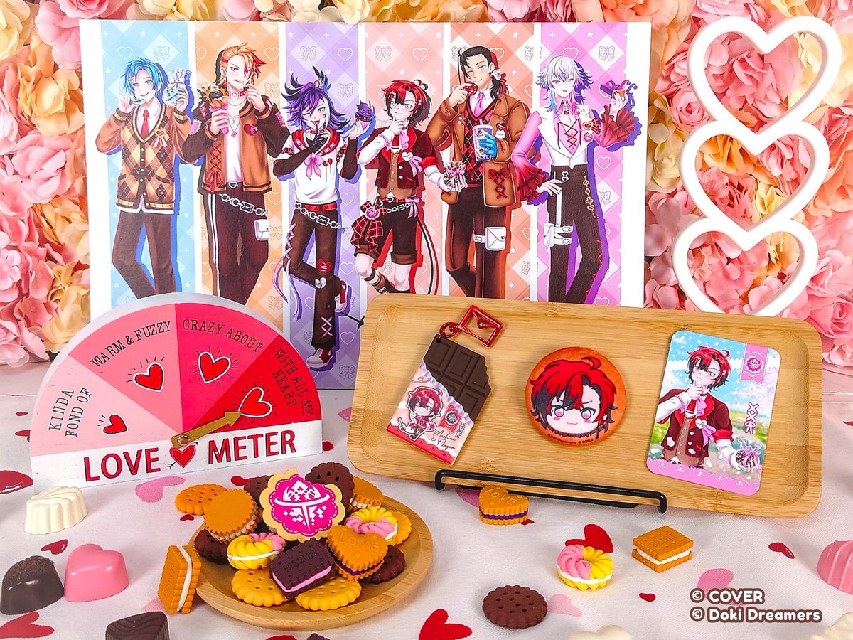 💞 Doki Dreamers × HOLOSTARS English -TEMPUS- ✨
 
Valentine's Day Special: for the machiroons, get the @MachinaXFlayon bundle from our Sweet Love collaboration on double sale, 20% off until February 20! 🪫
 
dokidreamers.com/s/machina-x-fl…

#holoTEMPUS @HOLOSTARSEn #MachiMerch