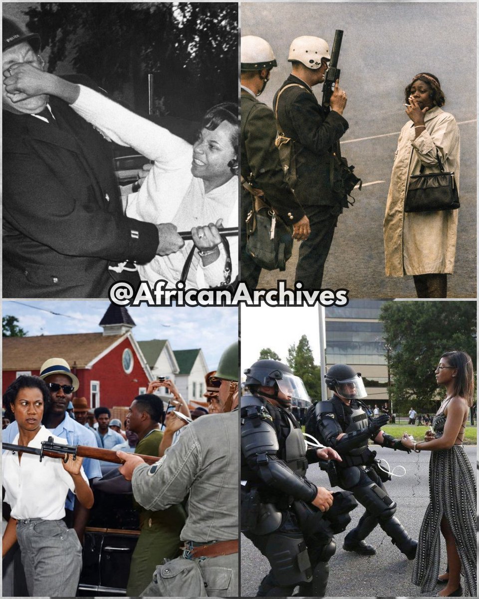 black women unbothered by the police: a photo series