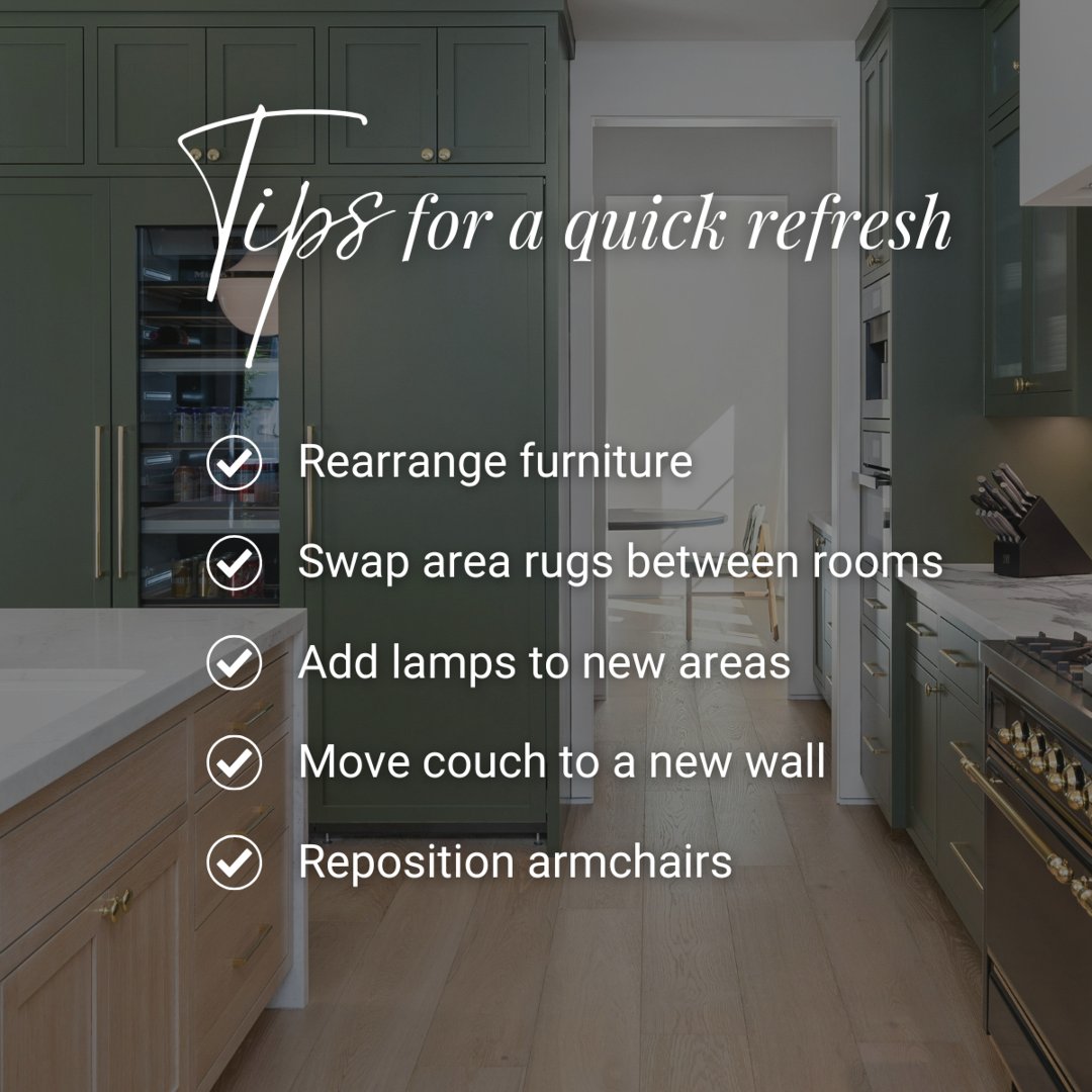 AngeliqueYYC's tweet image. Looking to refresh your home without spending a dime? 

Check out these quick ways to transform your home with items you already have!

#tips #refresh #homestyle #homedecor #rearrange #yycre #homebuying #investinyyc #calgaryrealtor #yycrealtor #yycrealestate